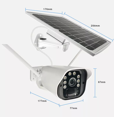 بی سیم HD Long با باتری PIR وای فای دوربین مداربسته با انرژی خورشیدی IP دوربین های امنیتی خانه در فضای باز